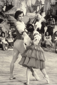 Rudolph Nuryev and Lucette Aldous in Don Quixote, 1973